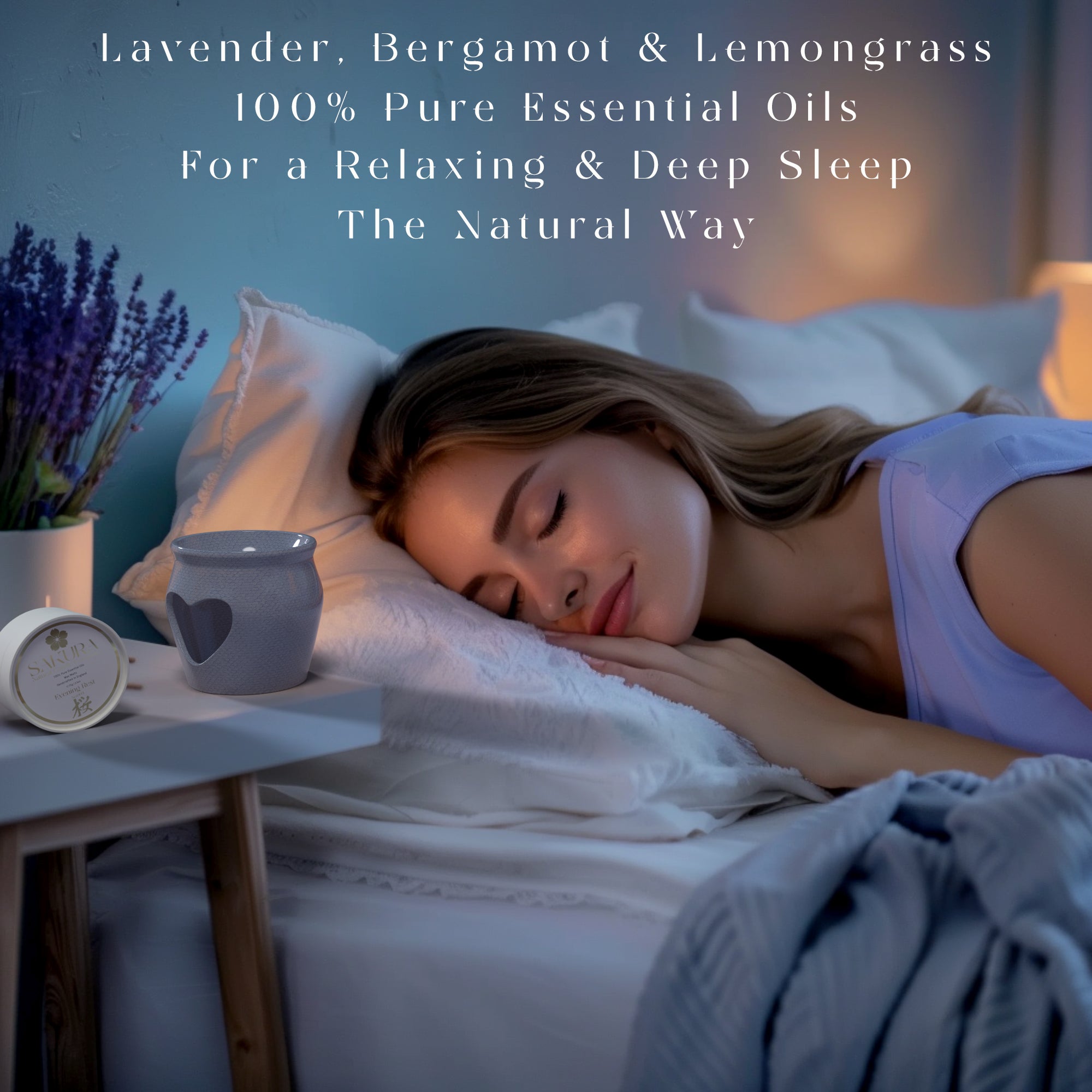 Evening Rest | Wax Melts with Lavender, Bergamot & Lemongrass – 10 Petal Pack