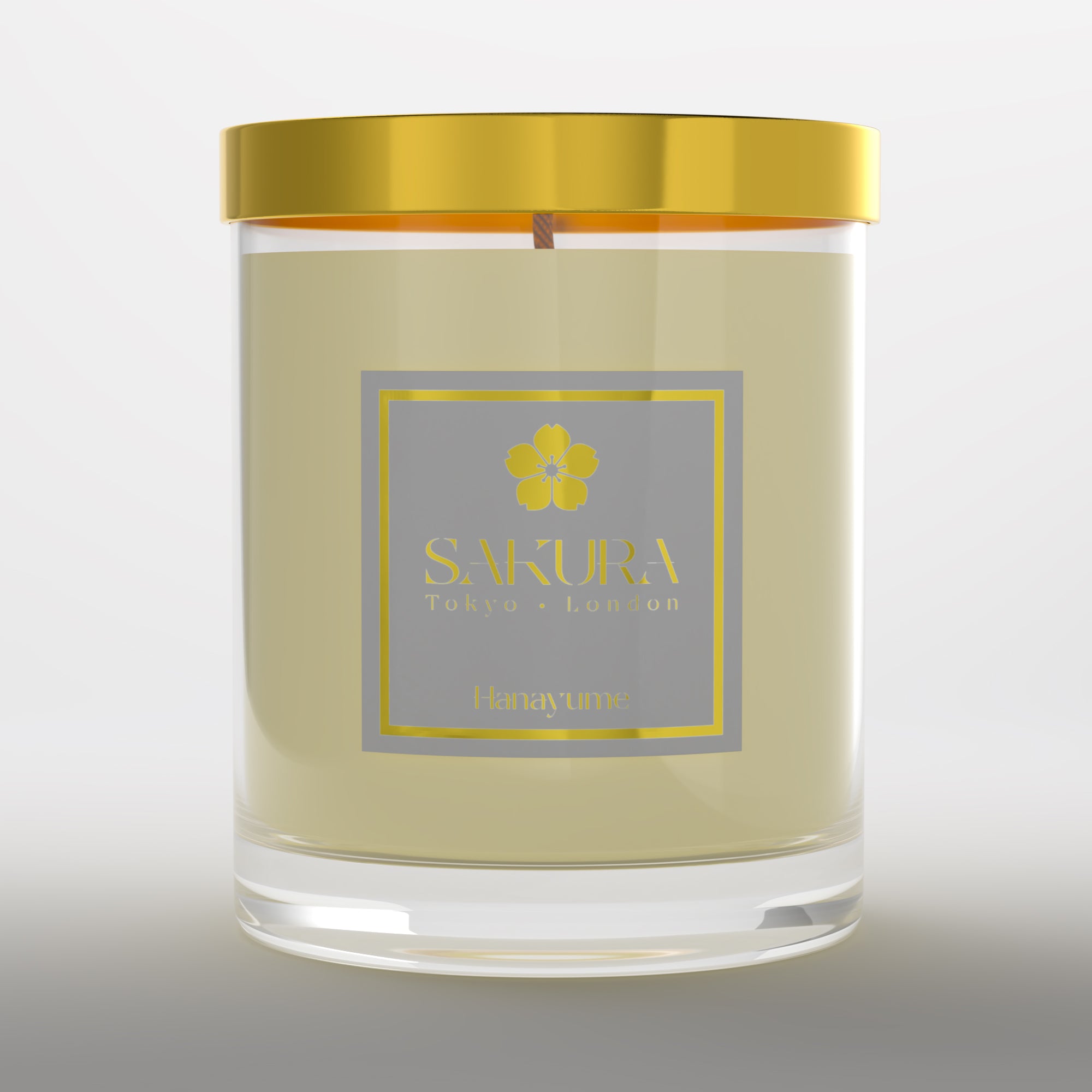 Hanayume Luxury Candle with Neroli, Lavender, Geranium & Clary Sage – 150g